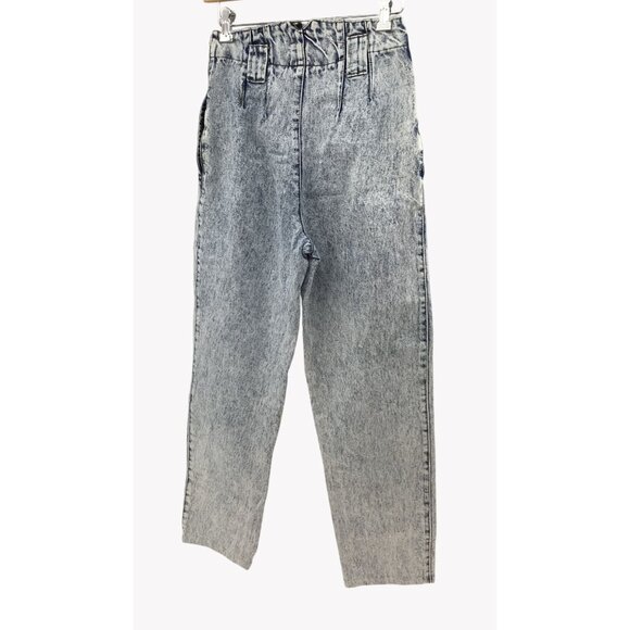 Vintage Filippo-Totti Acid Wash High-Waisted Mom Jeans Size 7/8 Inseam 27 Read - Picture 5 of 6